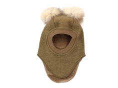 Huttelihut balaclava Big Bear mole grey alpaca